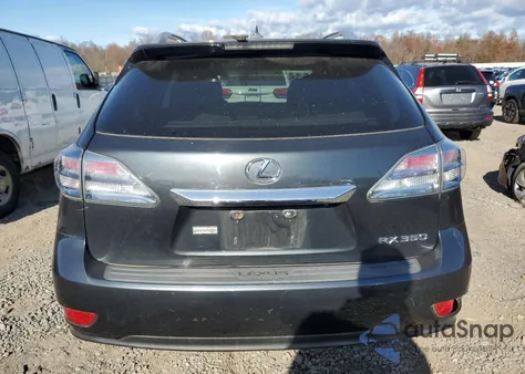 2011 Lexus Rx 350 from USA, damaged, VIN 2T2BK1BA4BC097318